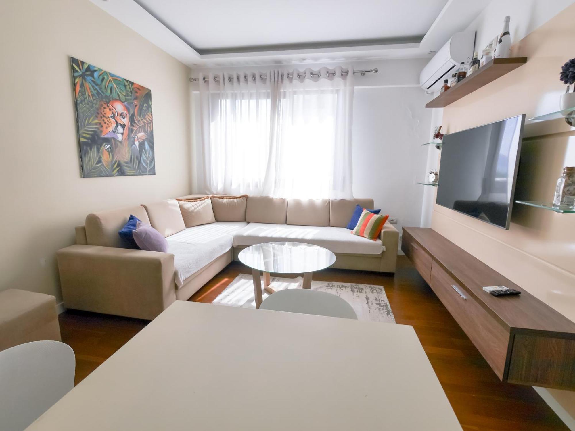 Seaview Apartment Vlore Bagian luar foto