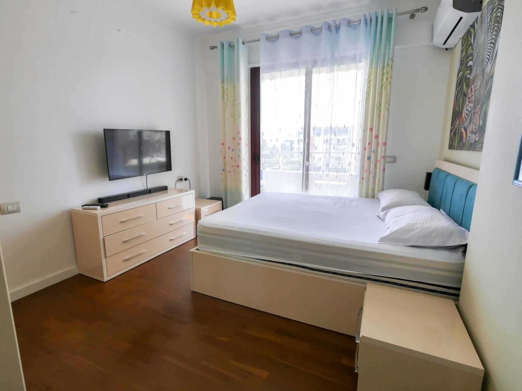 Seaview Apartment Vlore Bagian luar foto